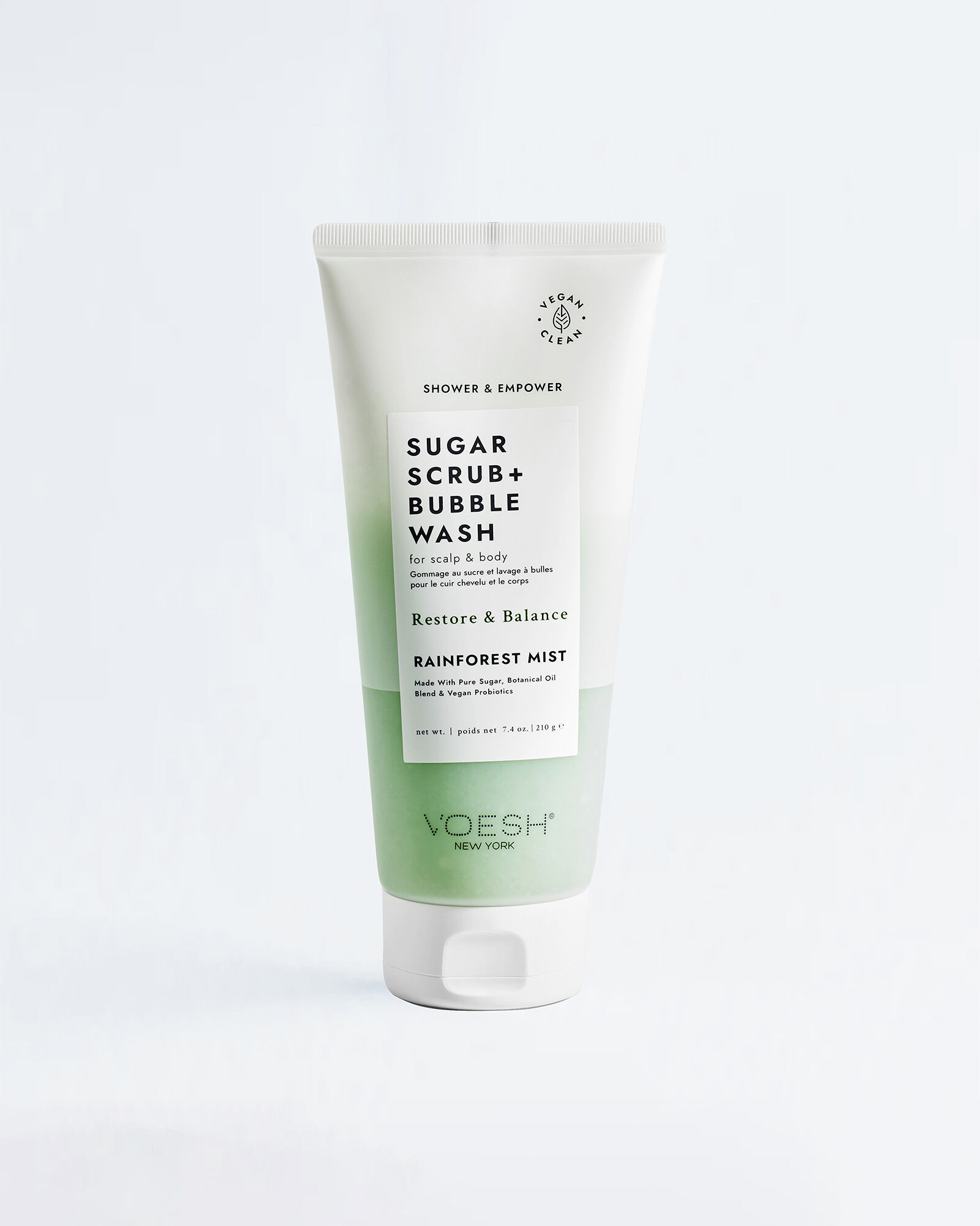 VOESH Sugar Scrub + Bubble Wash