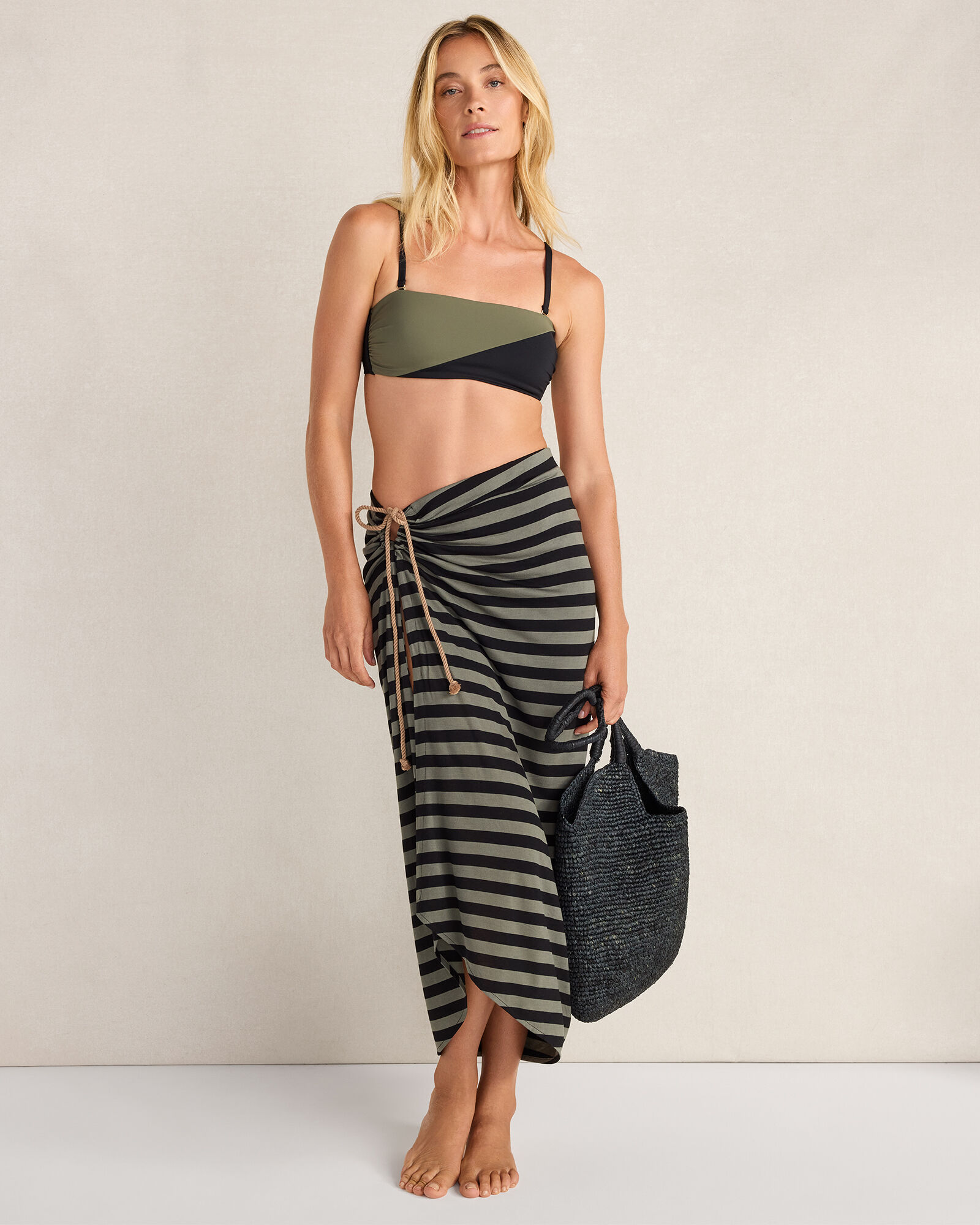 Colorblock Bandeau Top