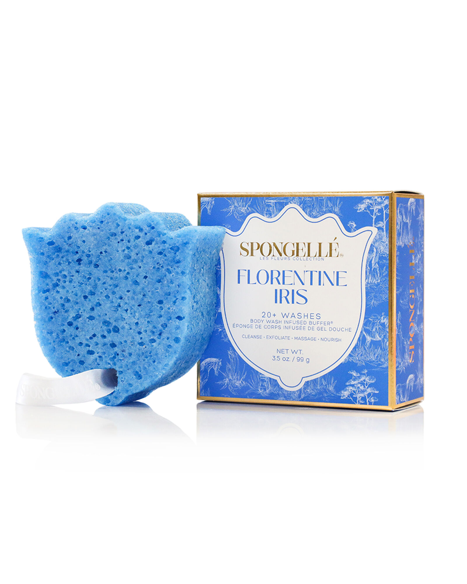 Spongell&eacute; 'Florentine Iris' Body Wash Infused Buffer
