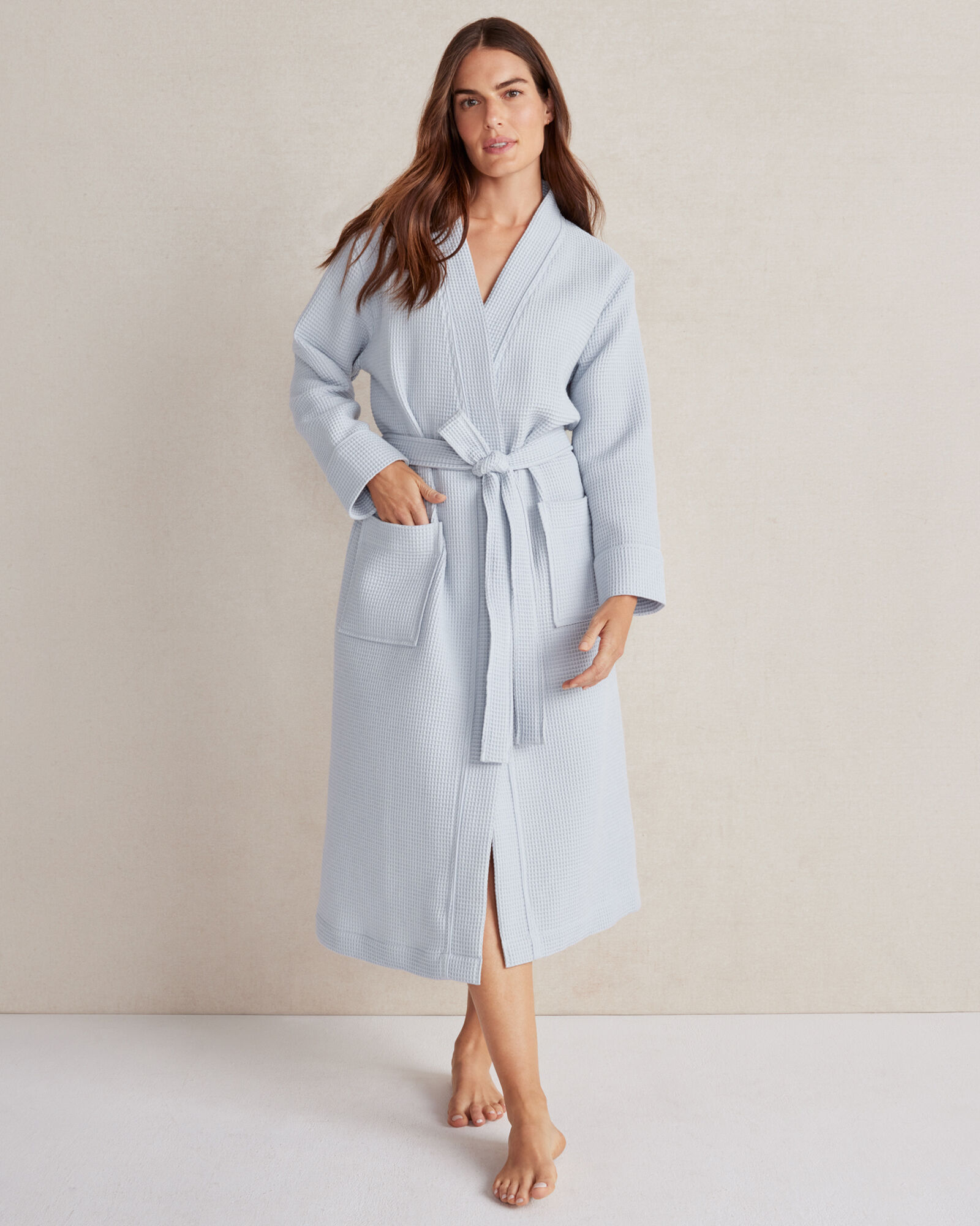 Organic Cotton Waffle Robe