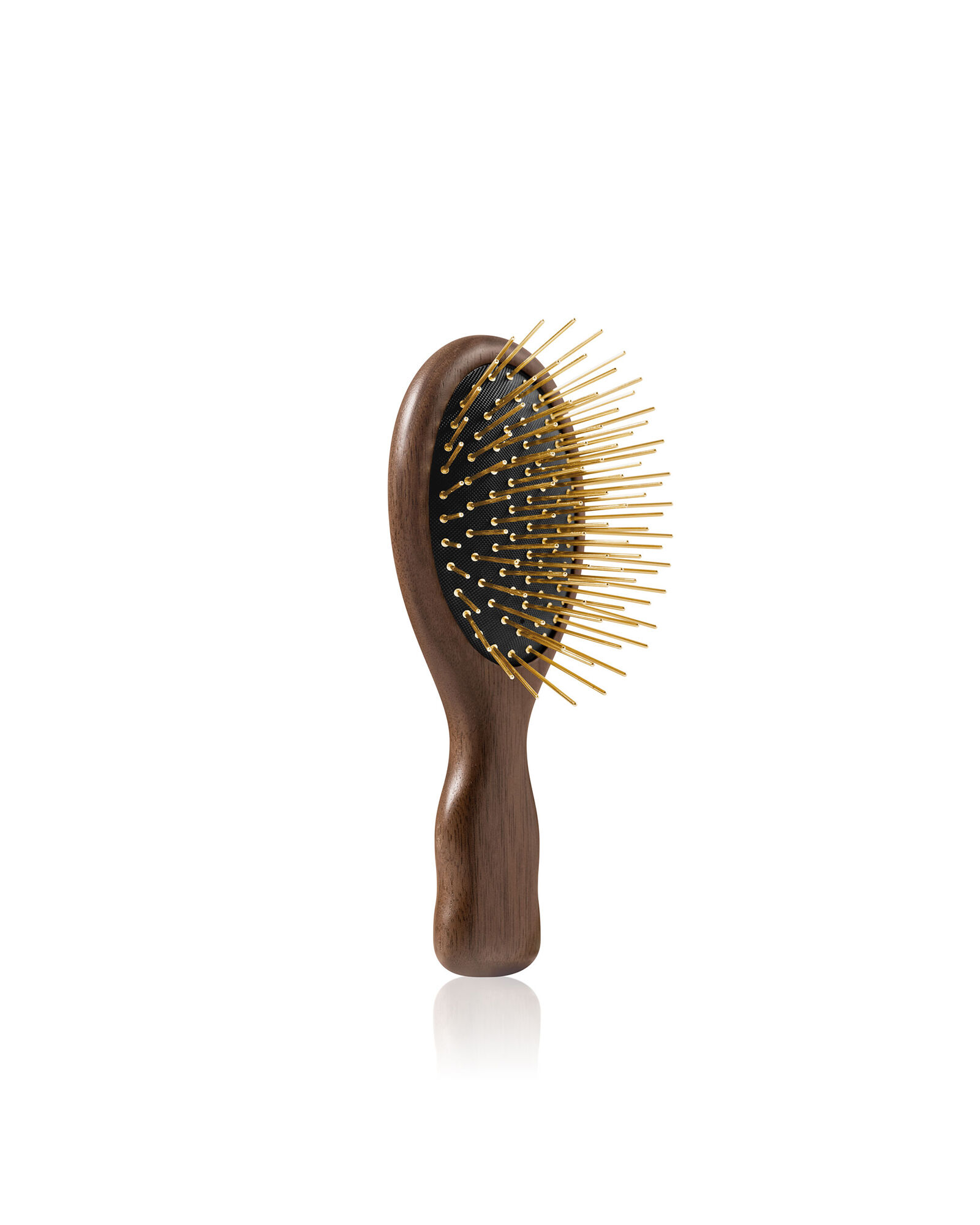 Snow Fox Skincare Gua Sha Hair + Scalp Brush in Walnut