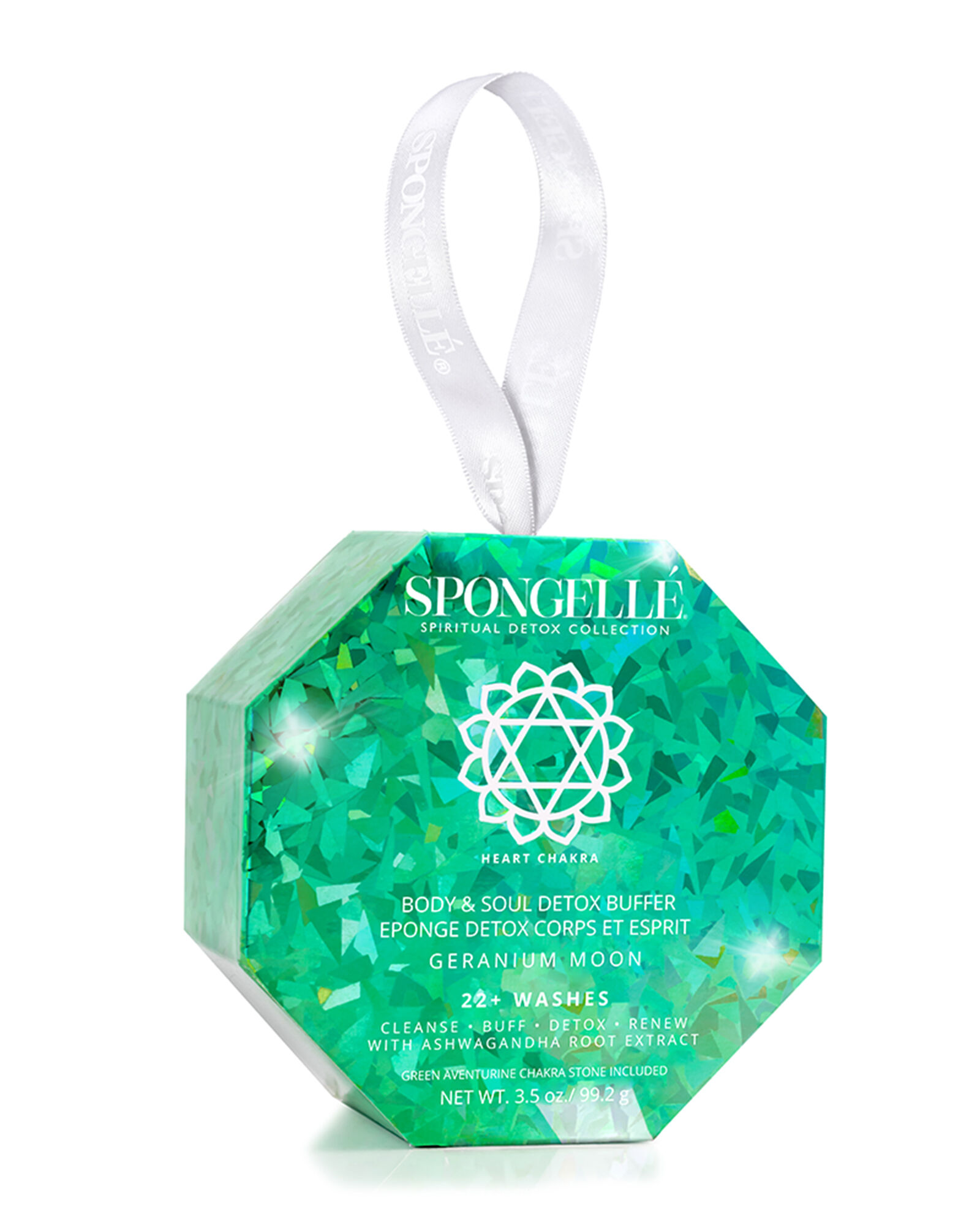 Spongell&eacute; Geranium Moon Spiritual Detox Body Buffer