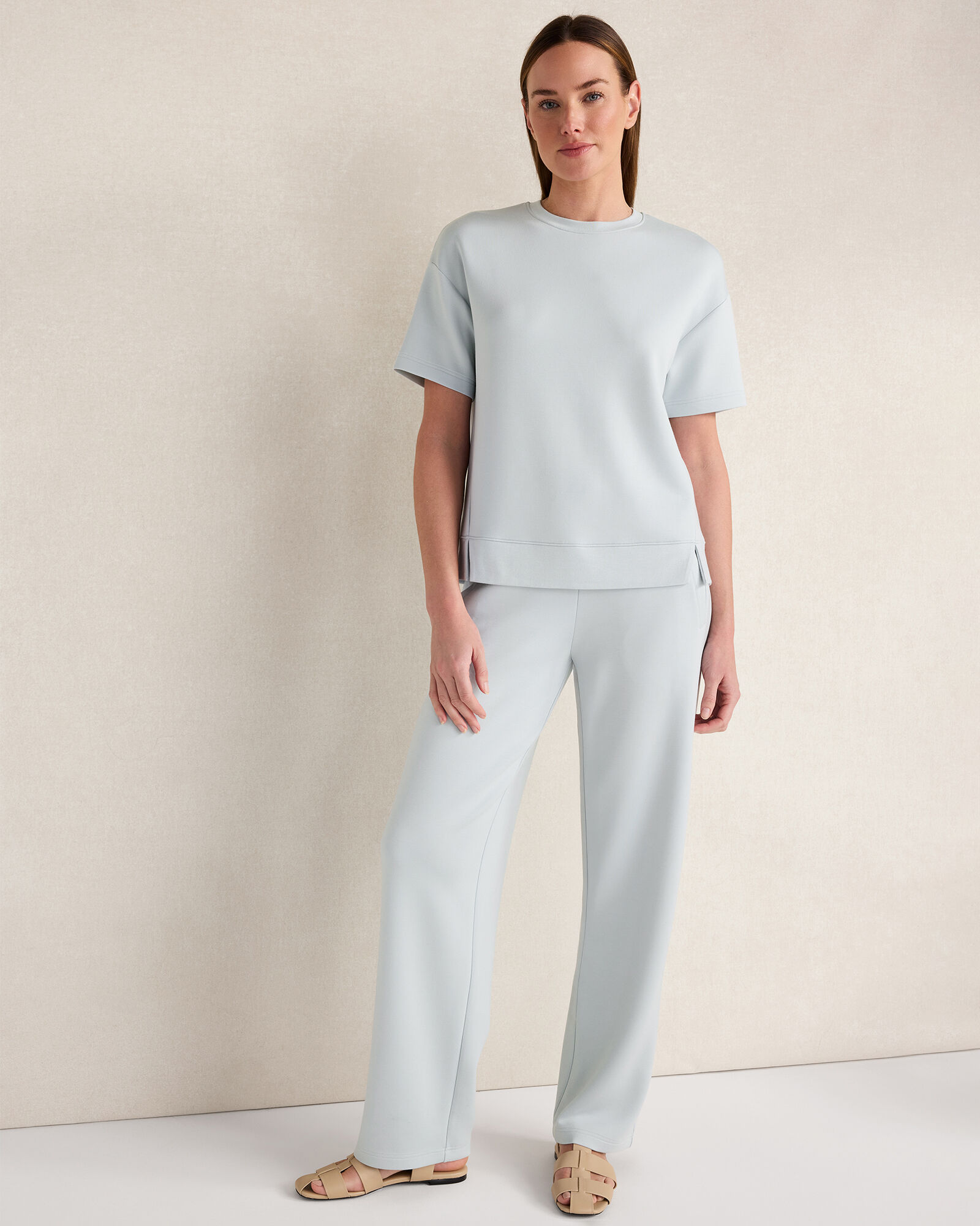Soft Knit Short Sleeve Top