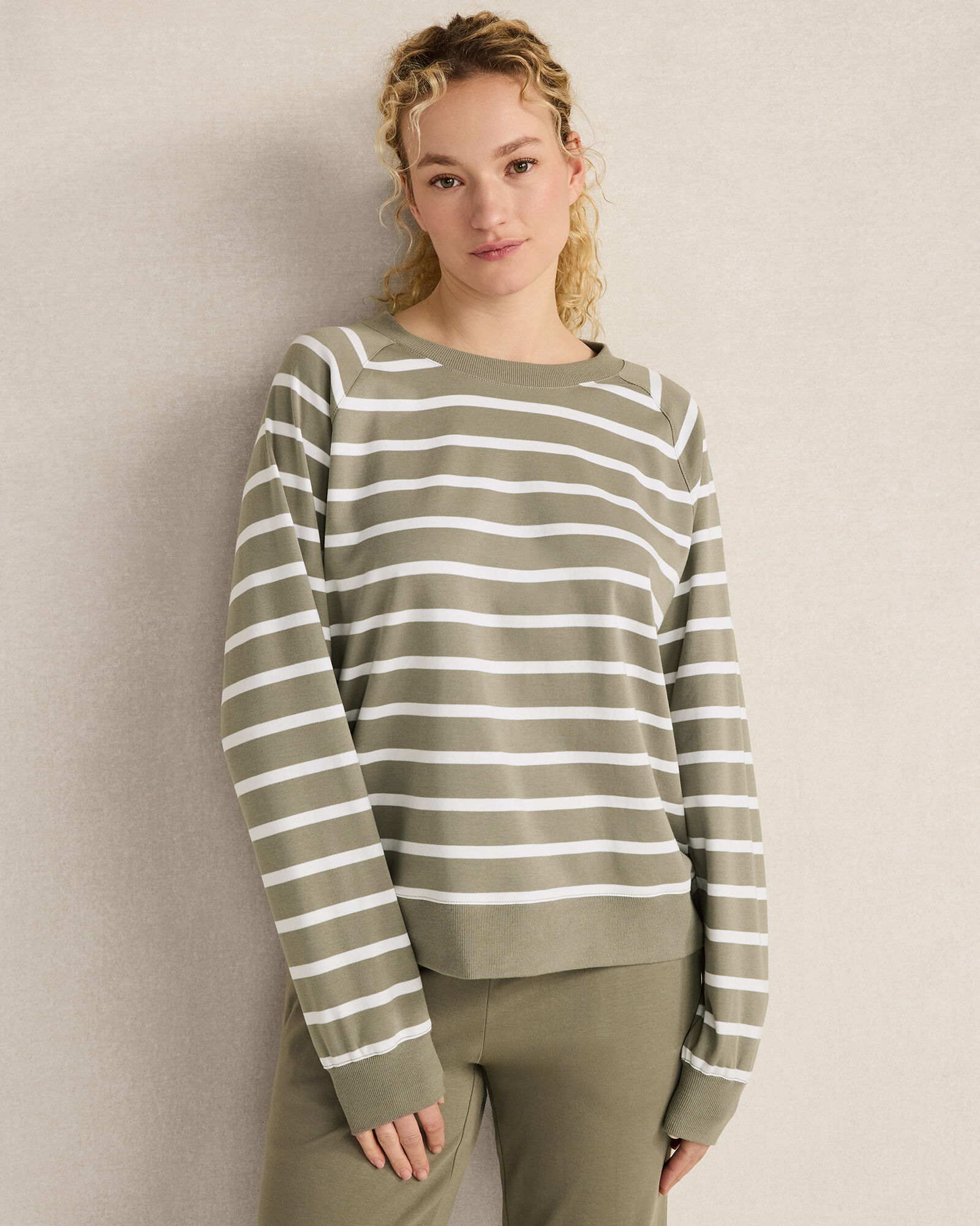 Organic Cotton Interlock Everyday Sweatshirt