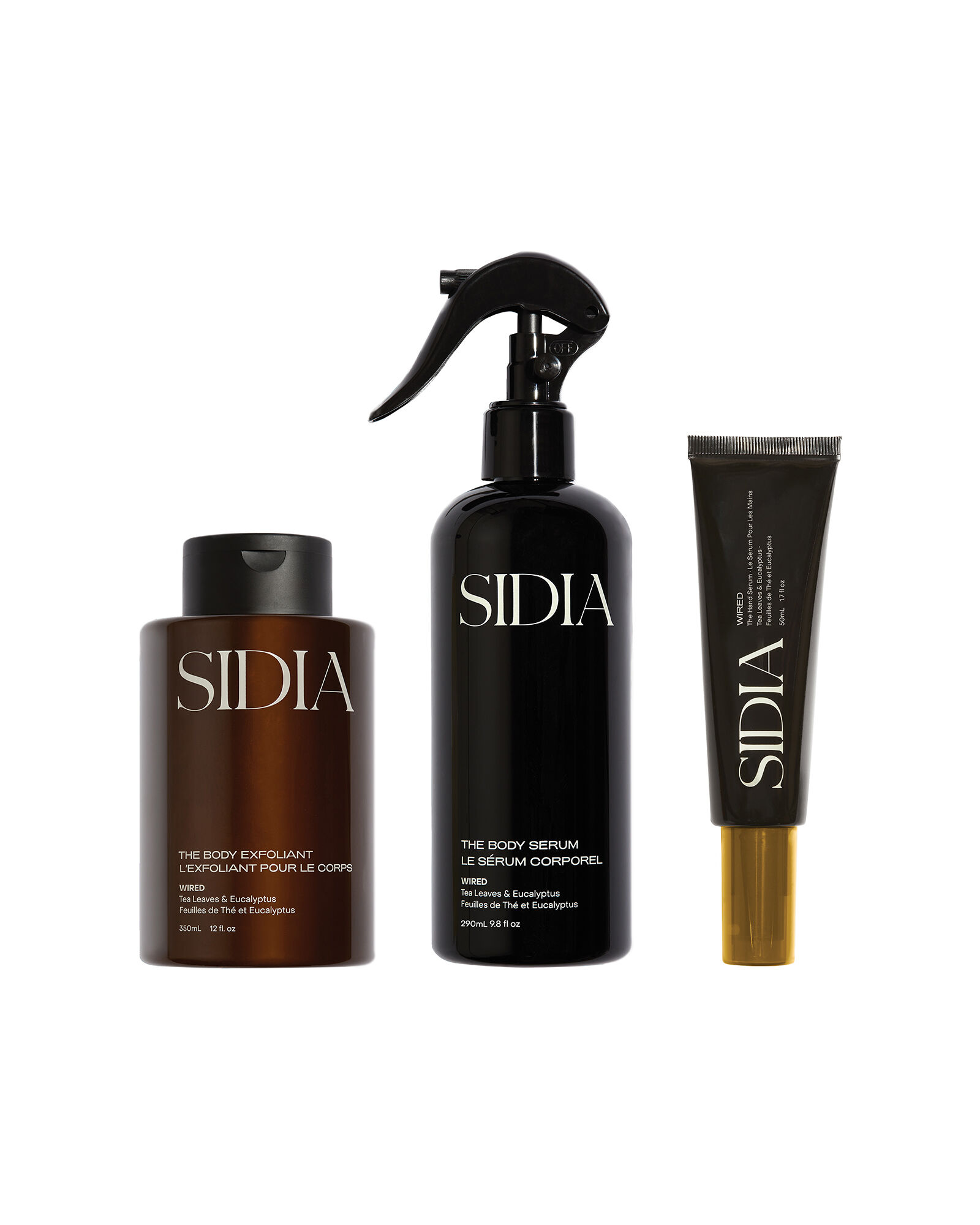SIDIA 'WIRED' Hand + Body Trio