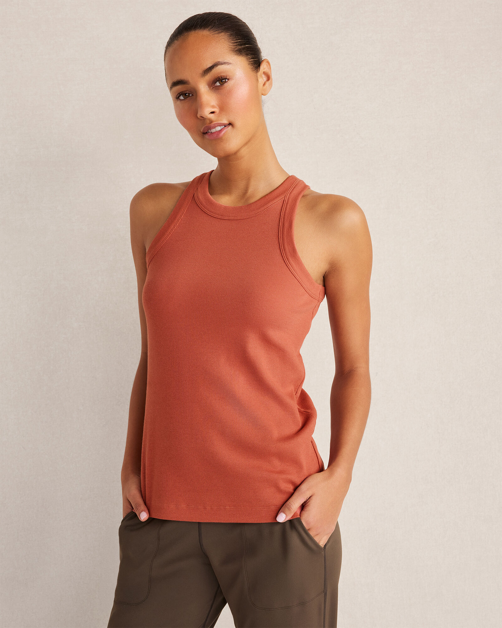 Mens Rib Tank Top